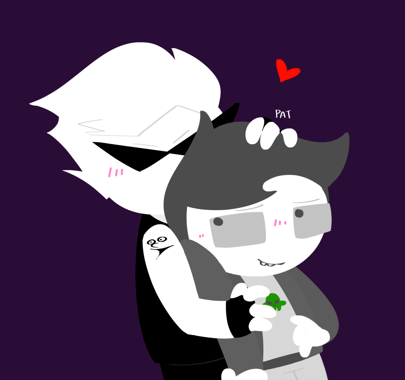 to be honest, I love dirk x jake.