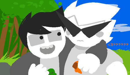 to be honest, I love dirk x jake.